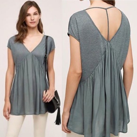 Anthropologie Tops - NWT Anthropologie Meadow Rue Quincy Tee Top